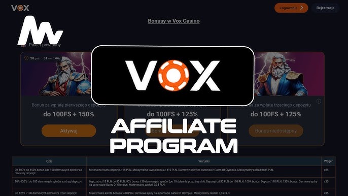 VOX Casino — Kompleksowy przewodnik po świecie gier i bonusów